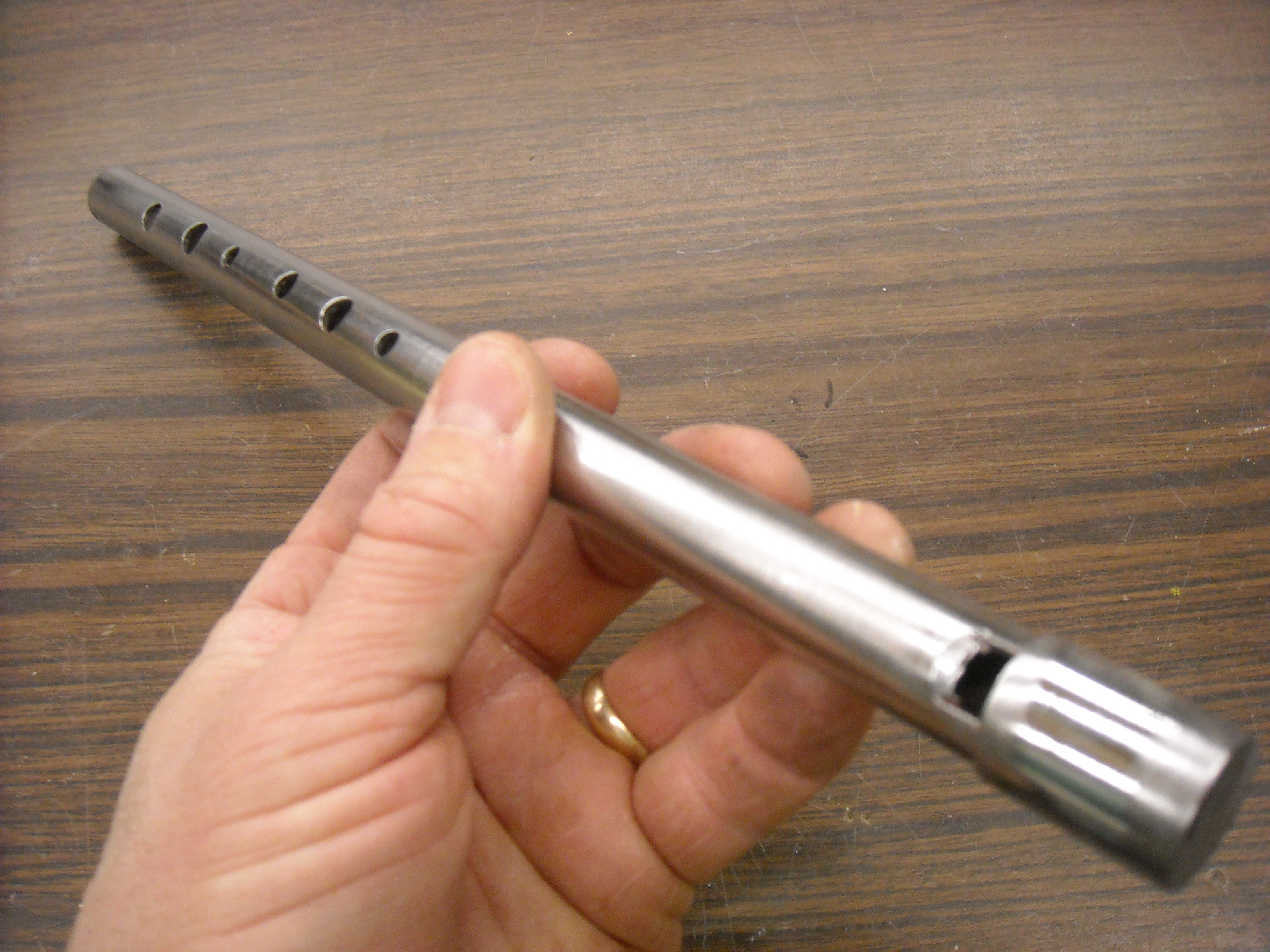 A Simple Steel Recorder for Kids to Make.