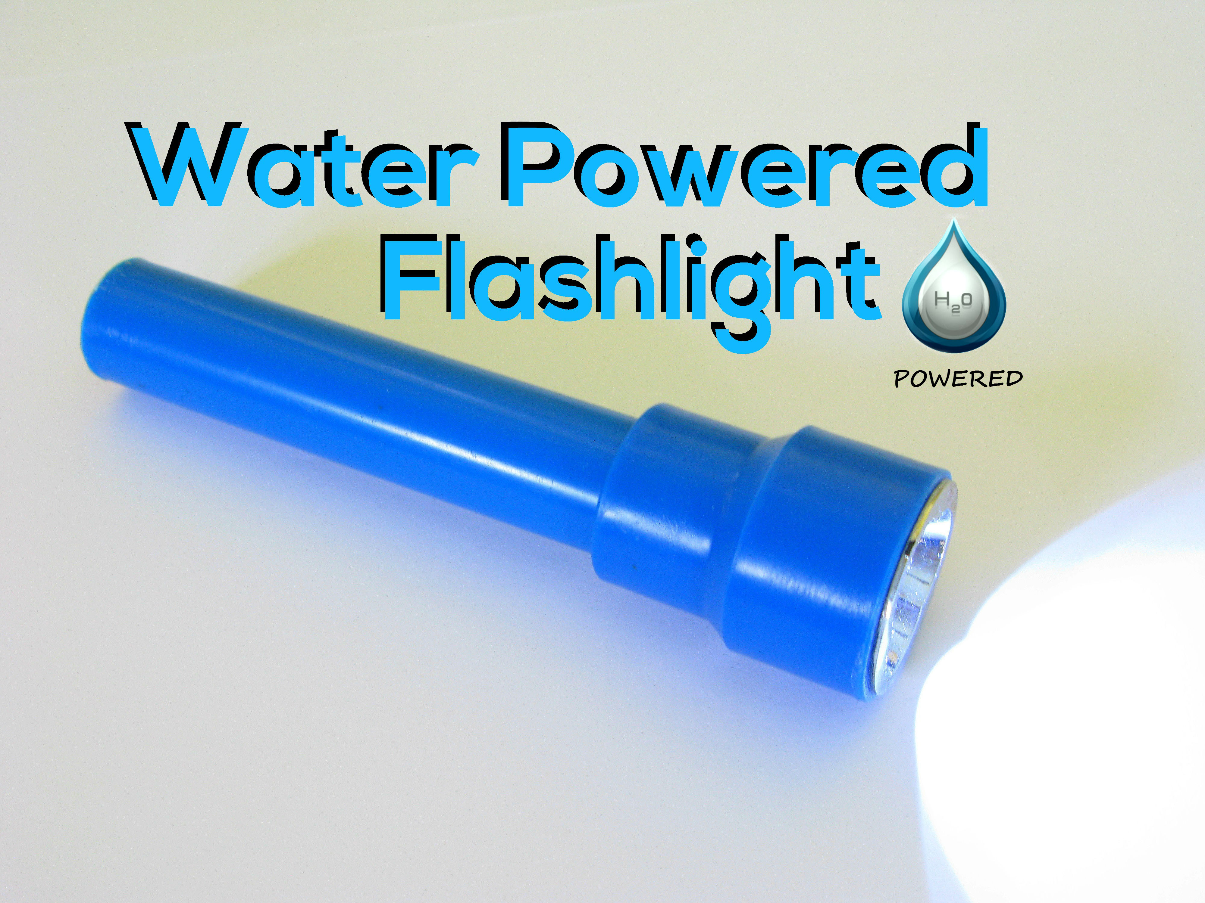 Water Powered Flashlight