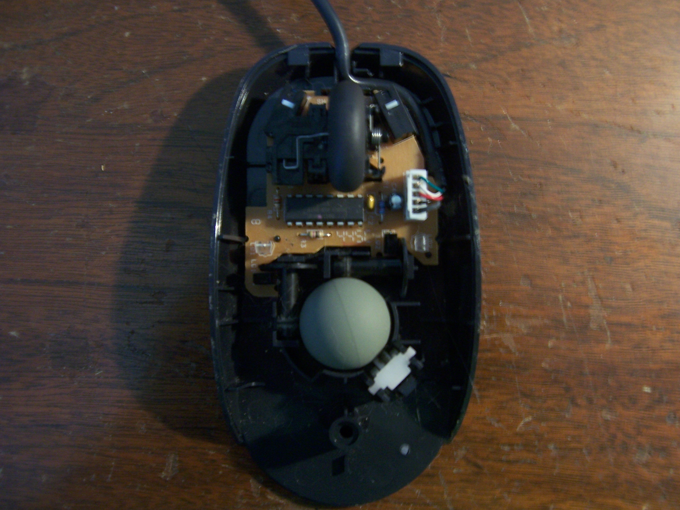 Silence a mouse's scrollwheel