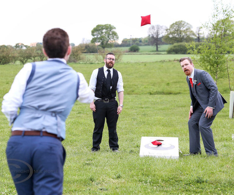 Star Wars Themed Wedding Corn Hole Game.