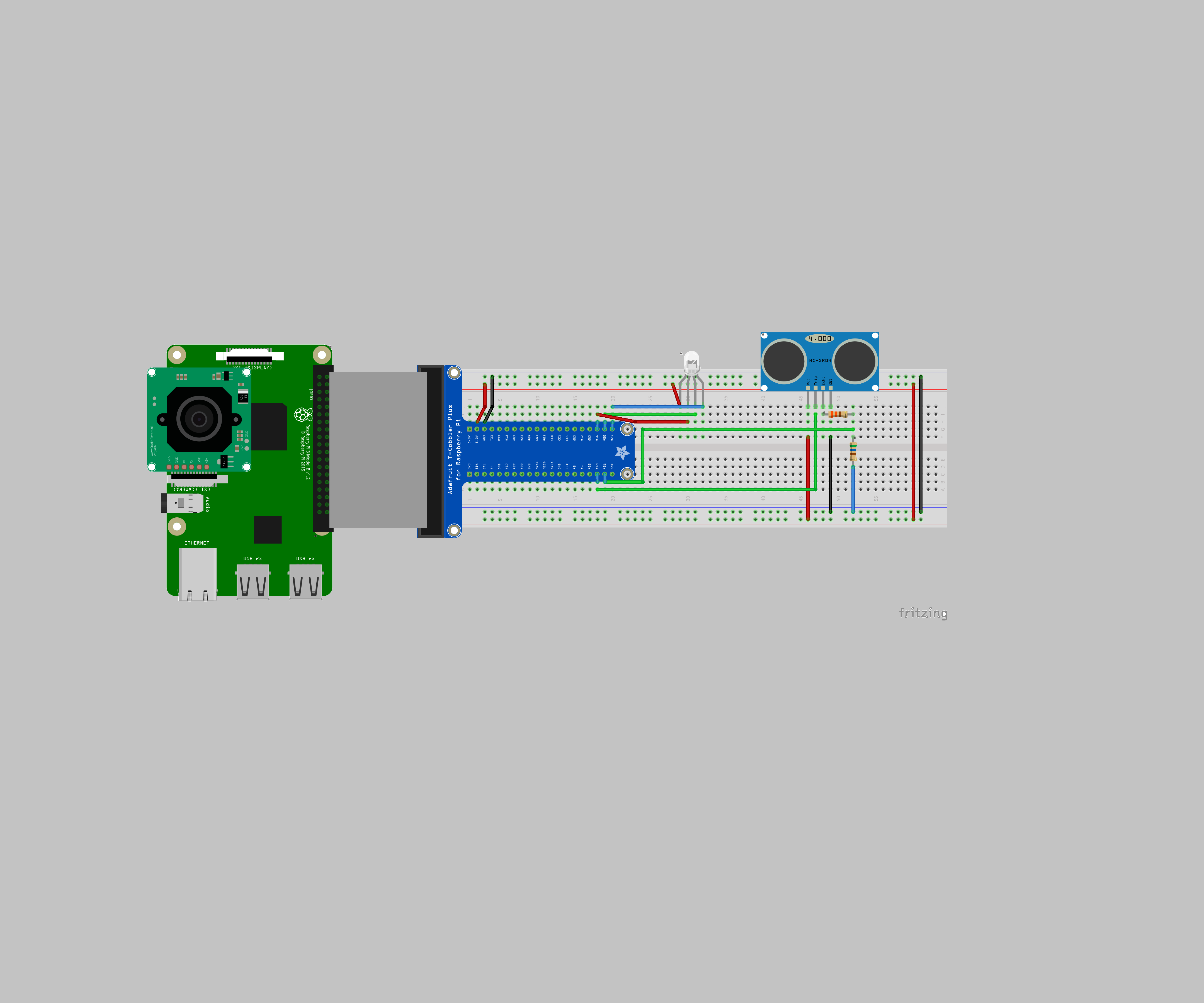 Distance Sensor Camera