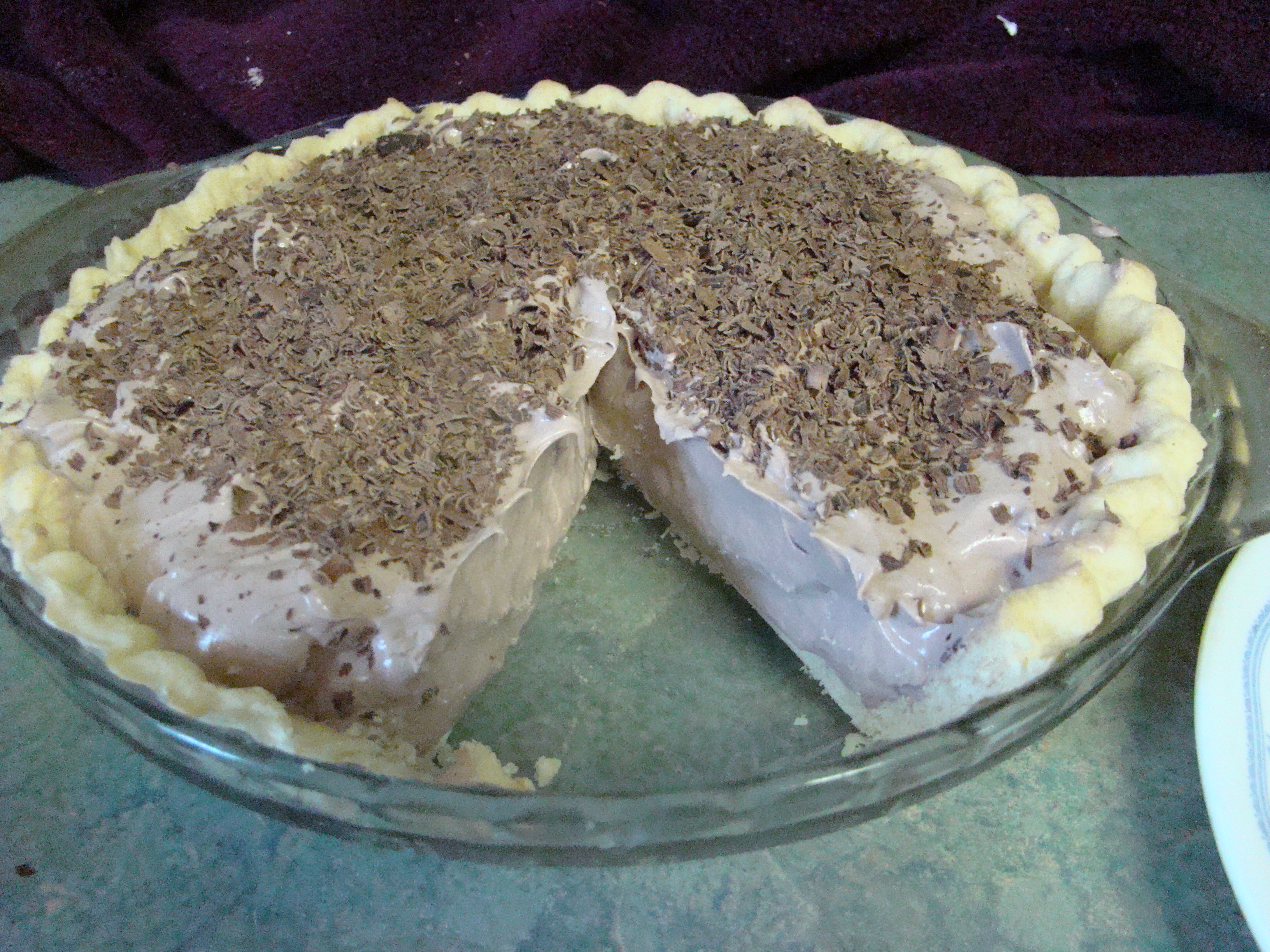 Mom's Chocolate Cream Pie