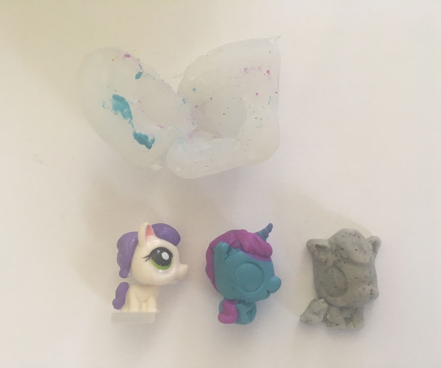 Two Piece Hot Glue Mold