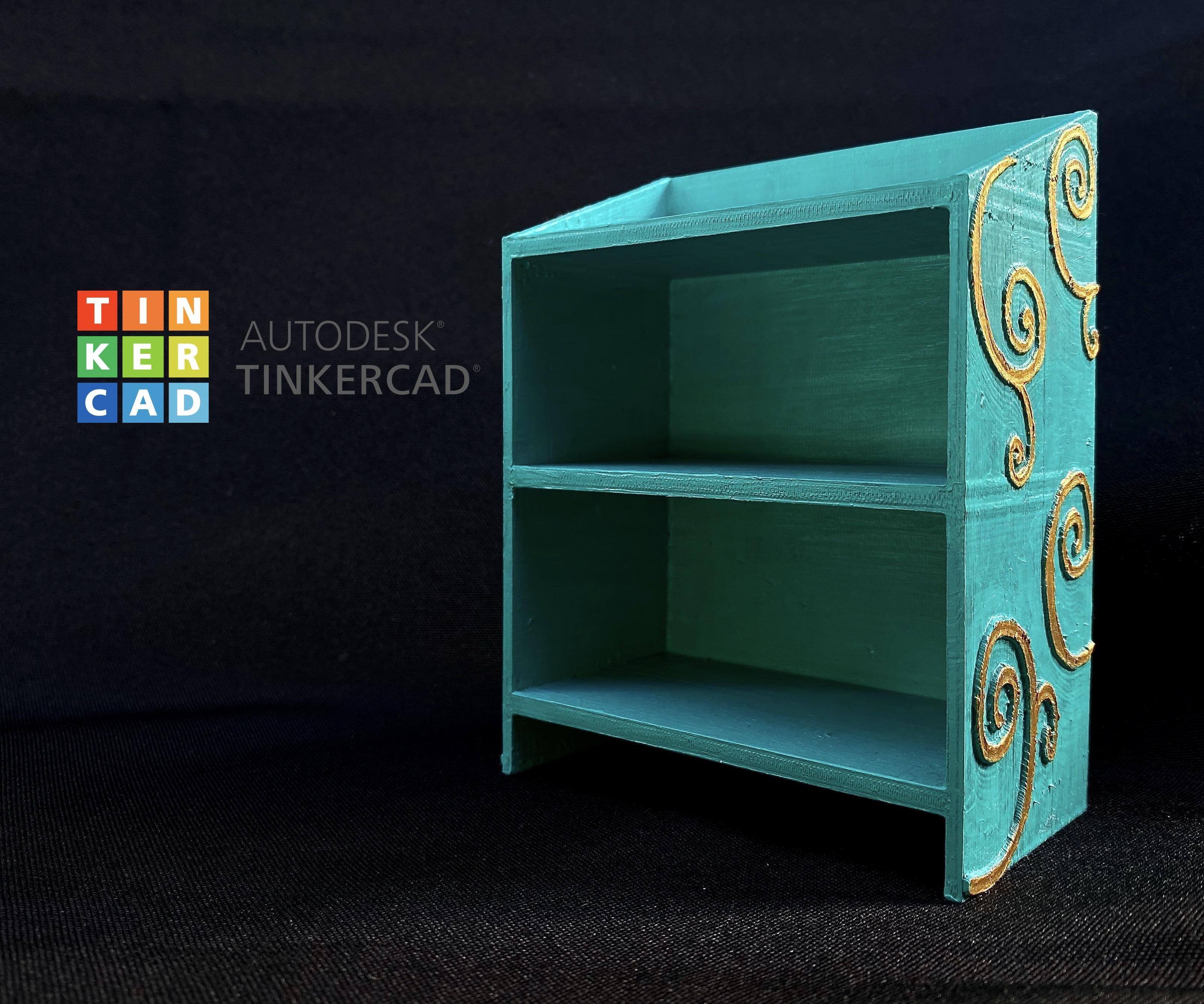 Mini Shelf (created With Tinkercad)
