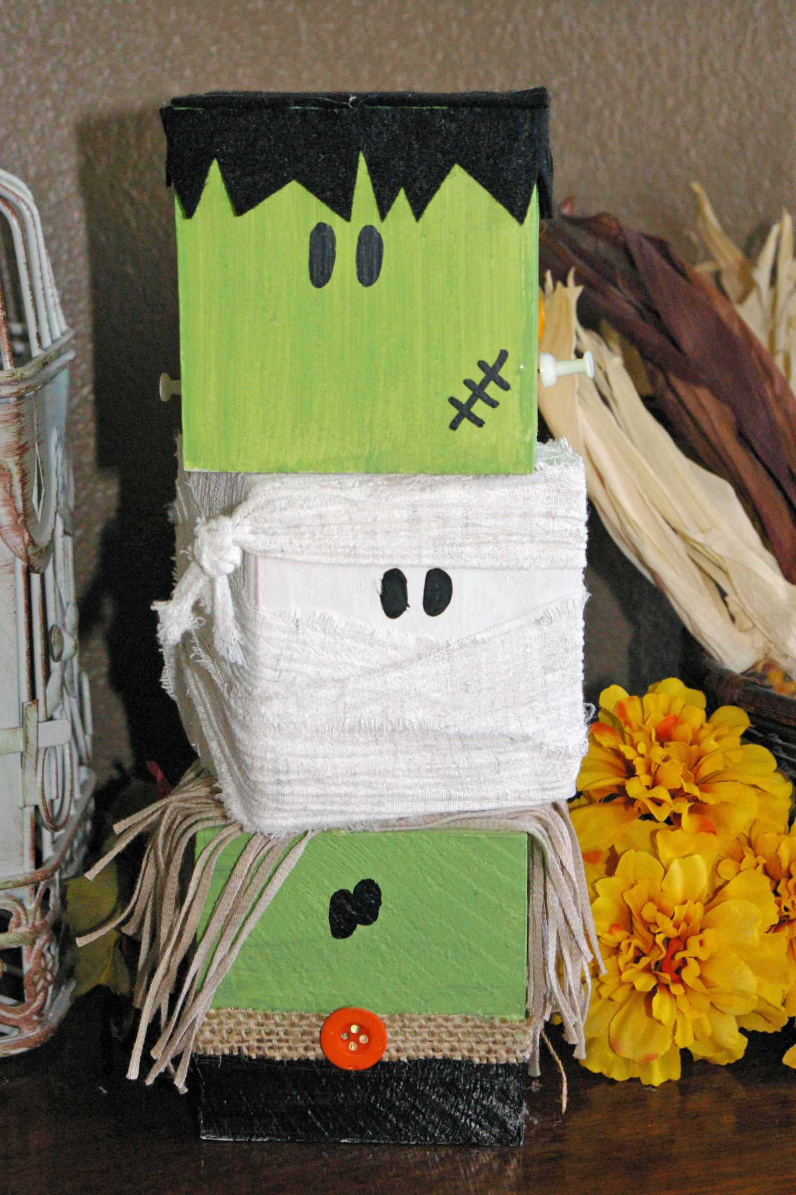 Halloween Monster Blocks