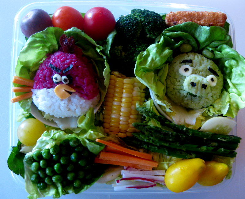 Angry Birds Bento Box