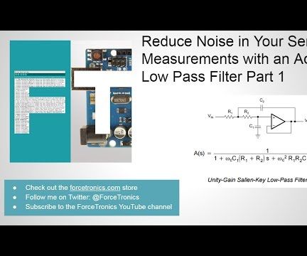 Analog Sensor Signal Conditioning Circuit