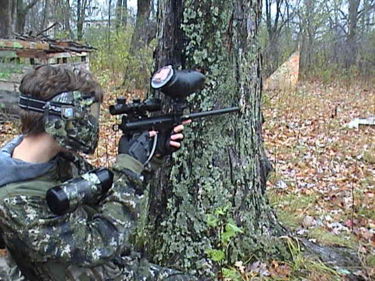 How to play woodsball