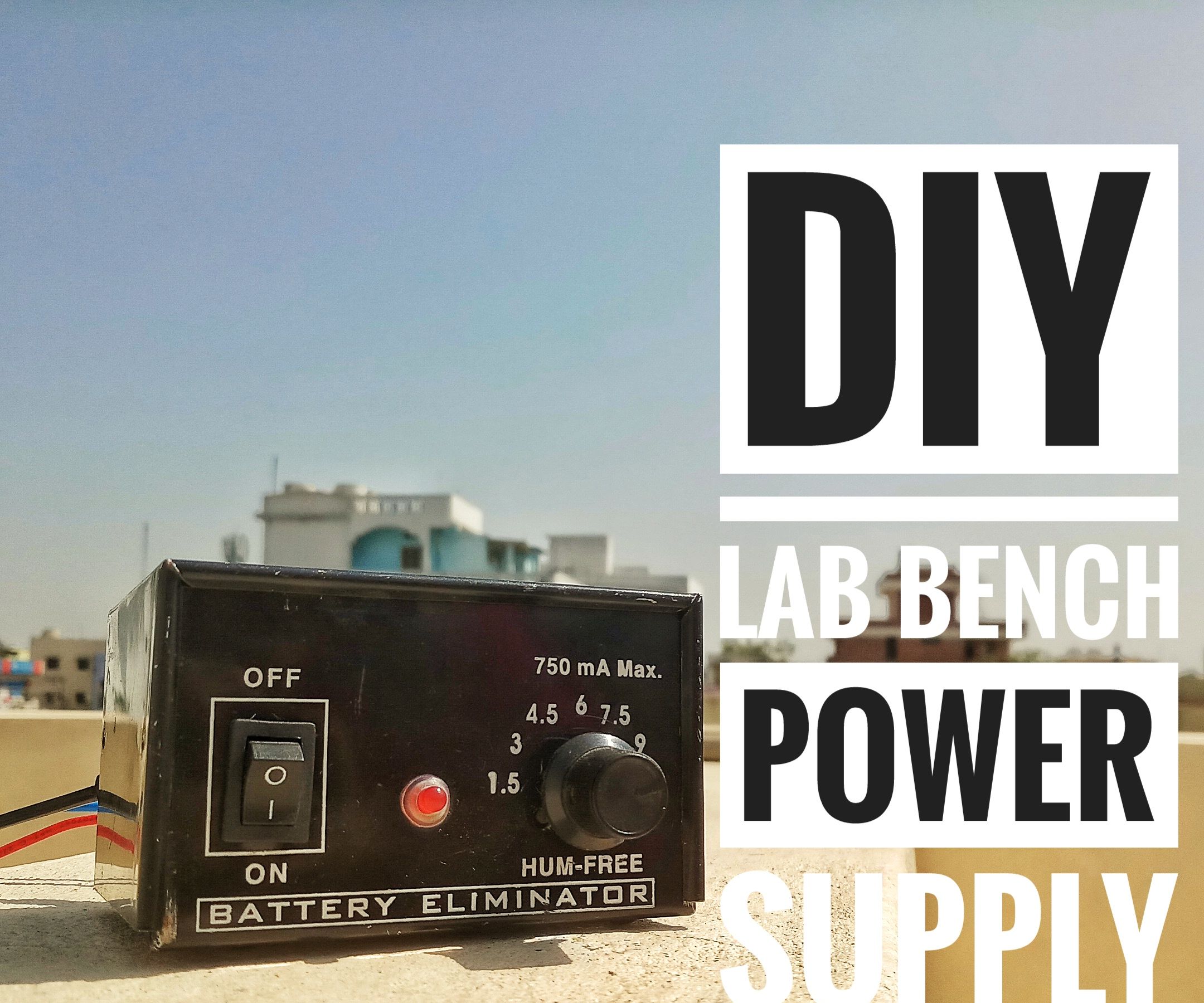DIY Lab Bench Power Supply at Home