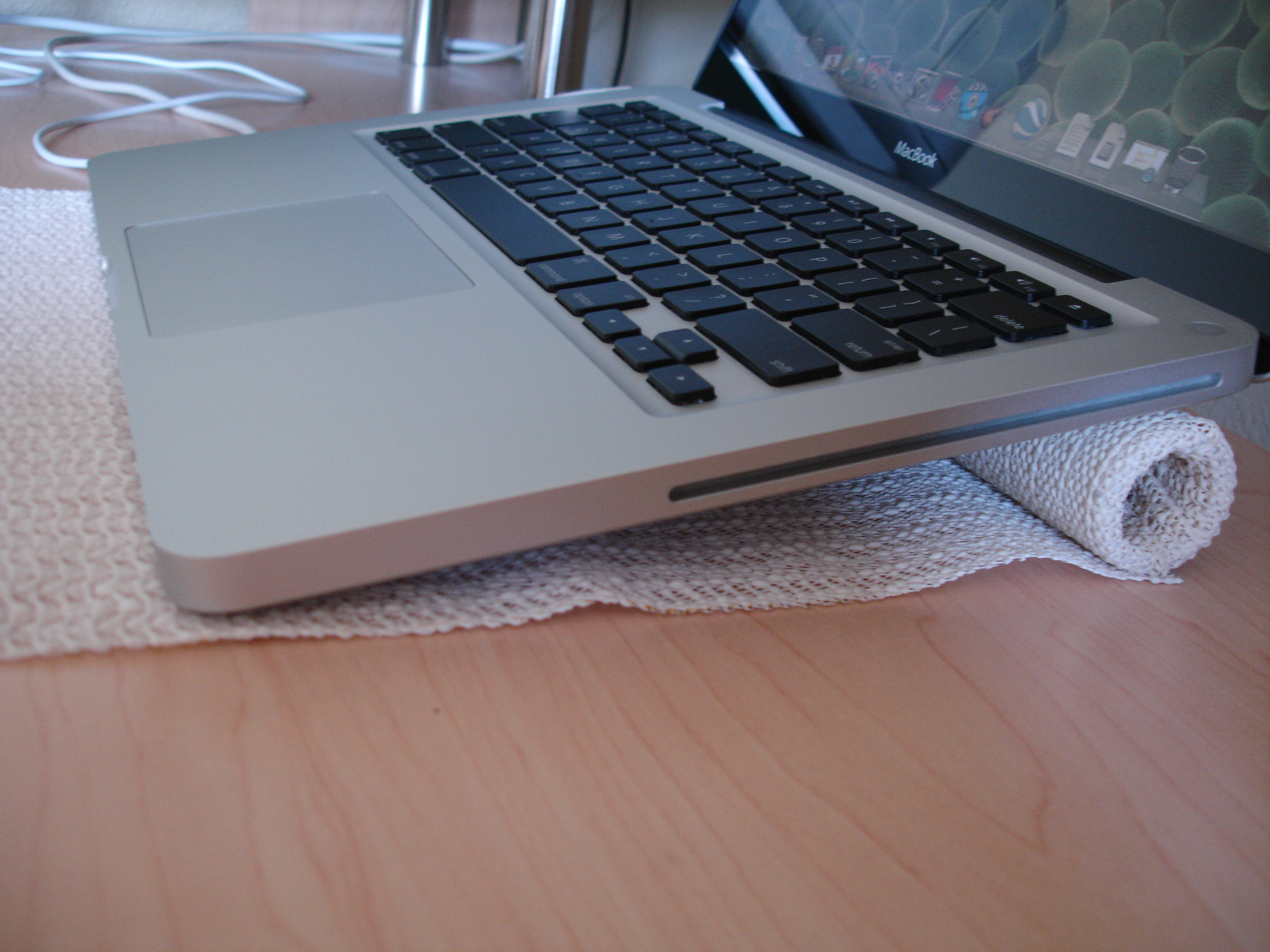 Simple, cheap, portable laptop stand/cooler