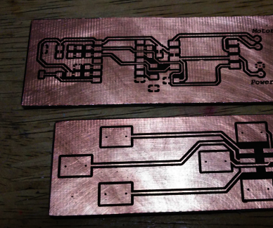 Making PCB with Heat Toner Transfer Paper and Laminator.
