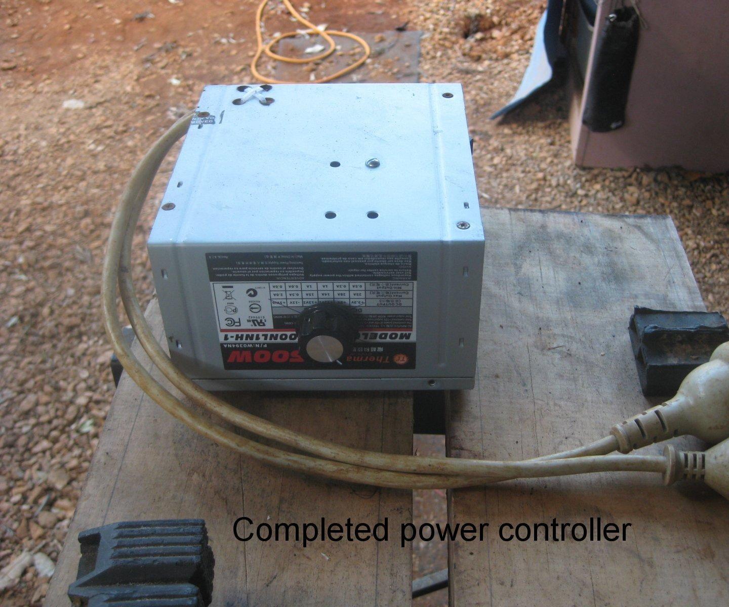 Power Controller for Hot Water Heater