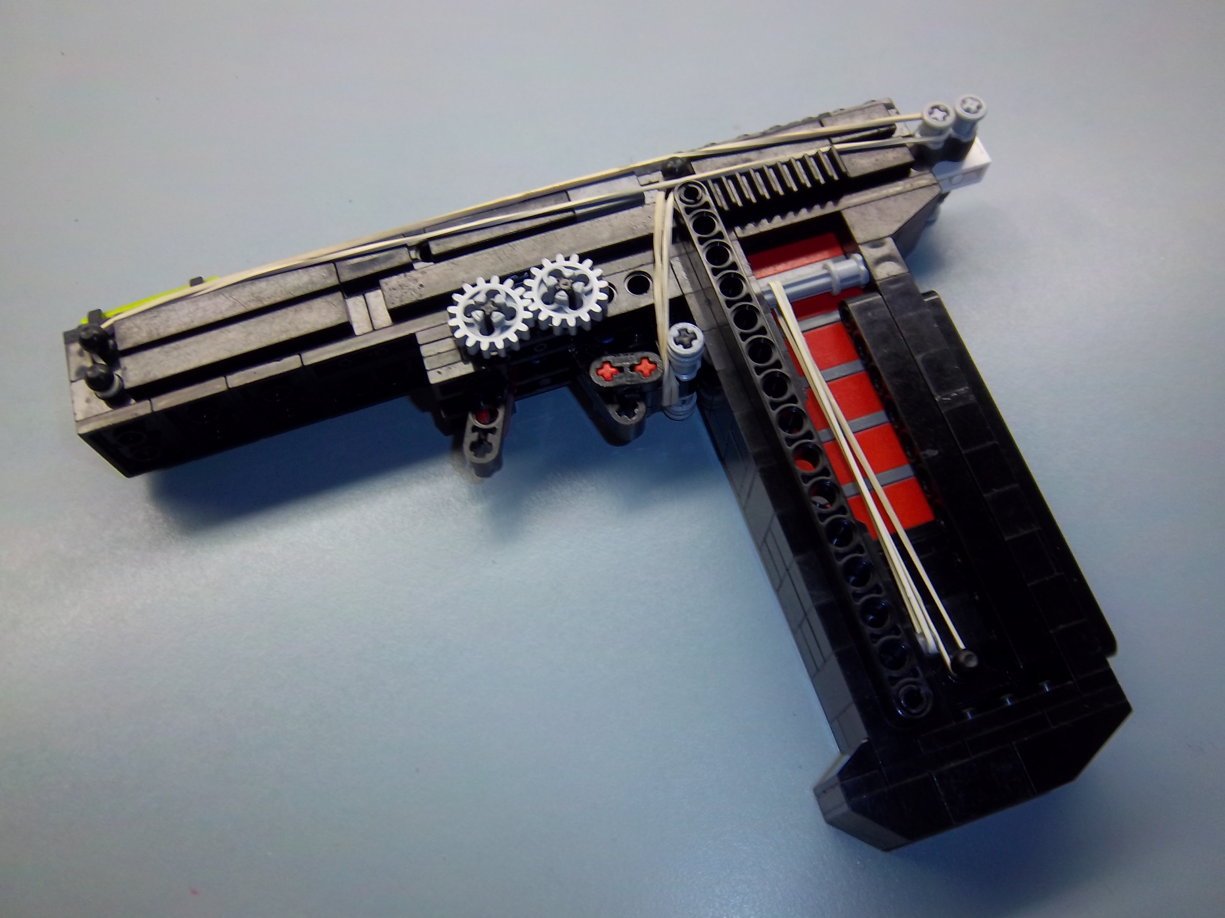 Functional LEGO Pistol (with GIF)