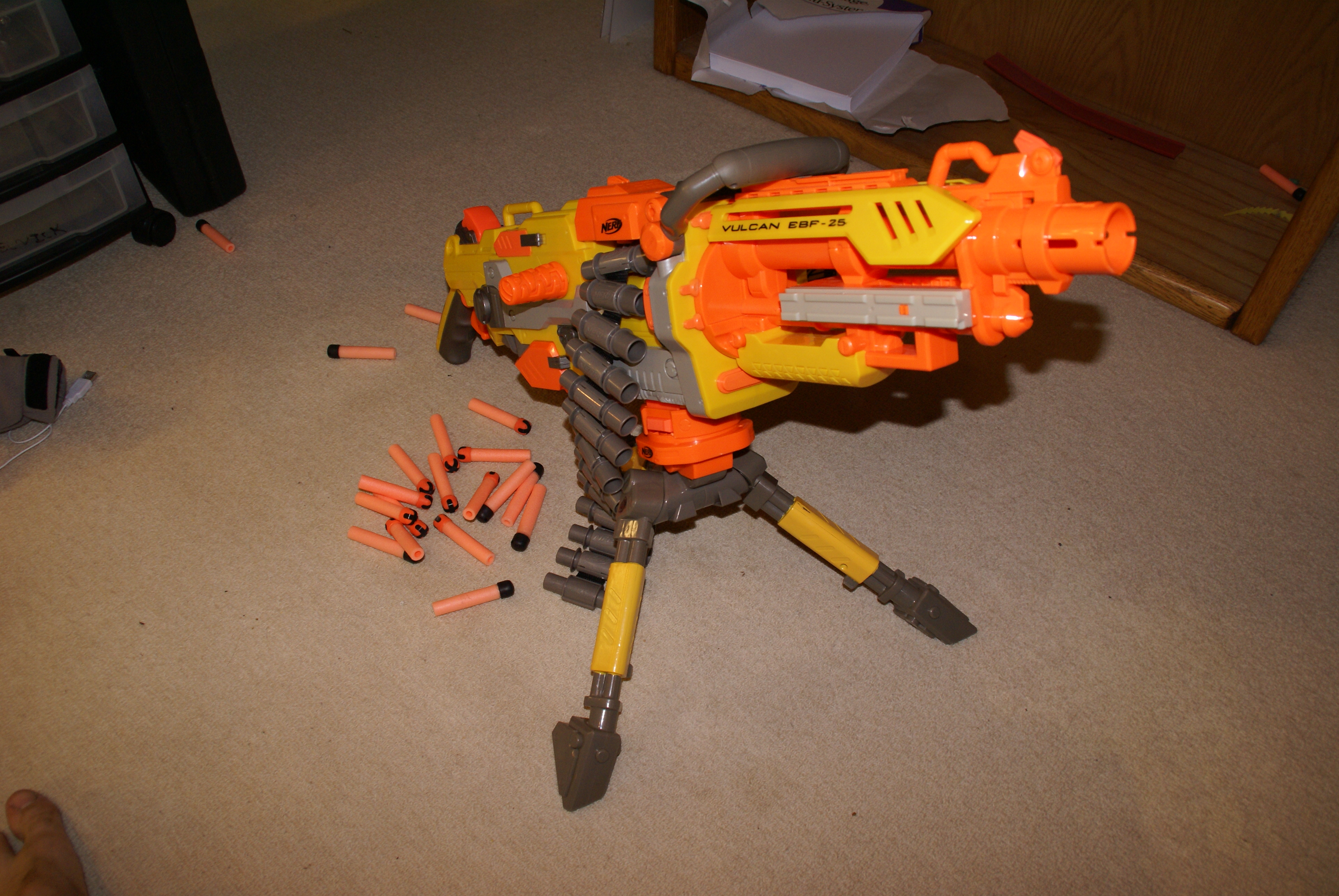 Nerf Vulcan Modification Project