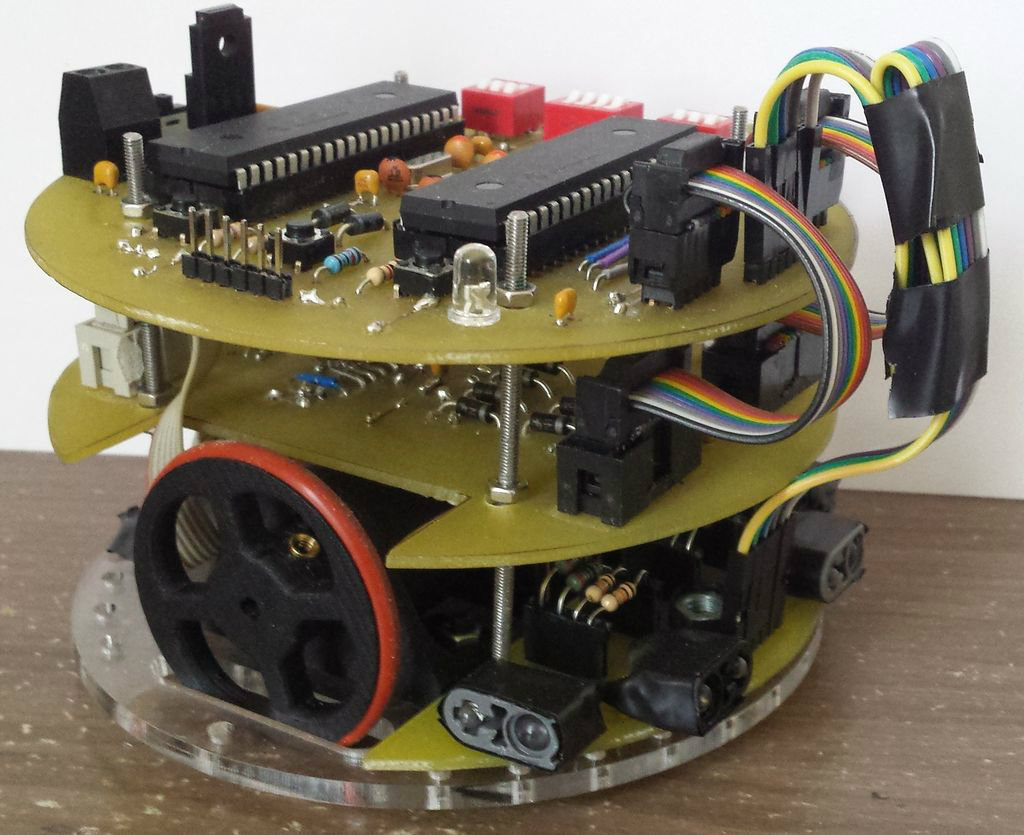 Micromouse(mobile robot) IR distance sensor board +tips