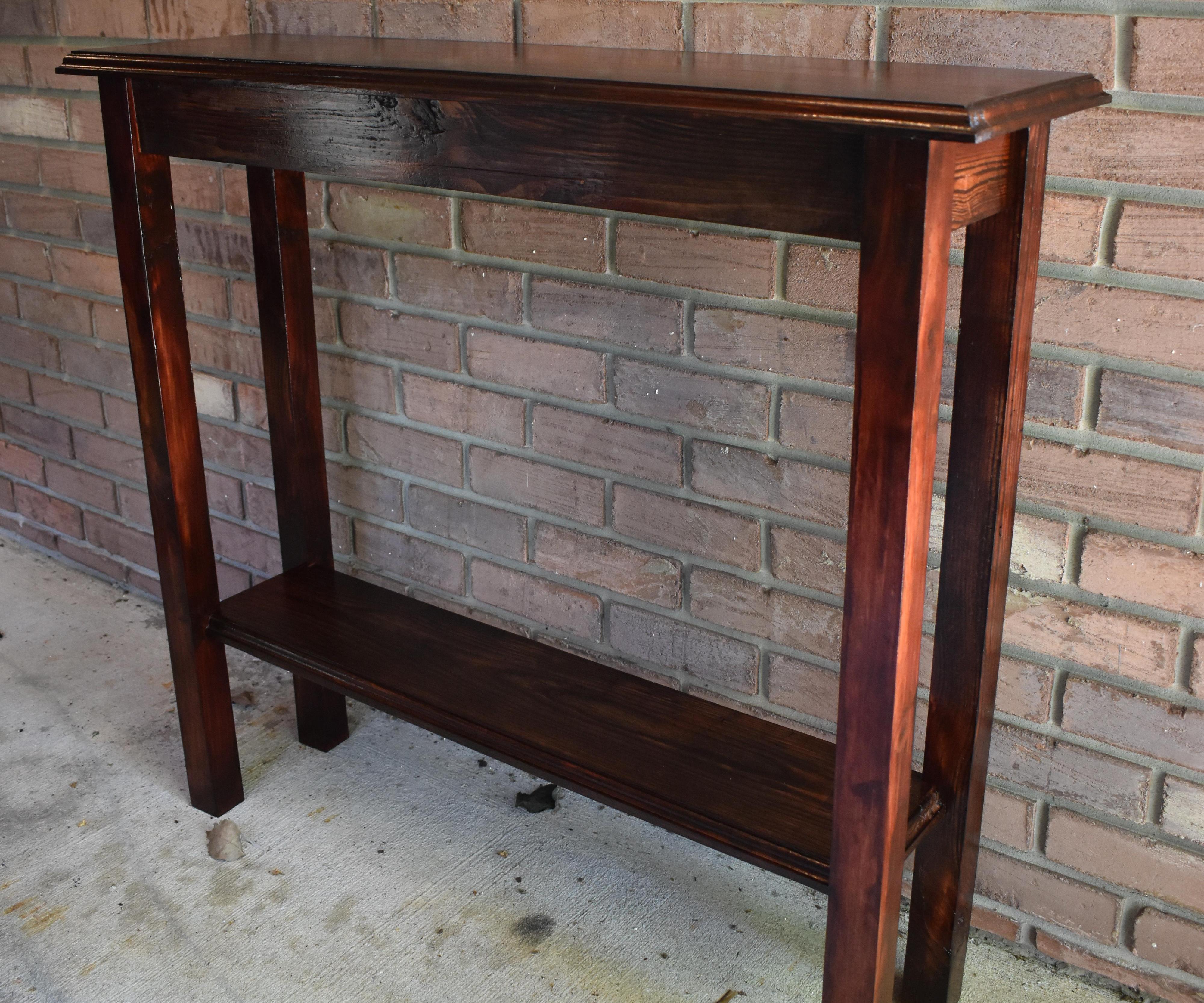 How to Make a Console Display Table