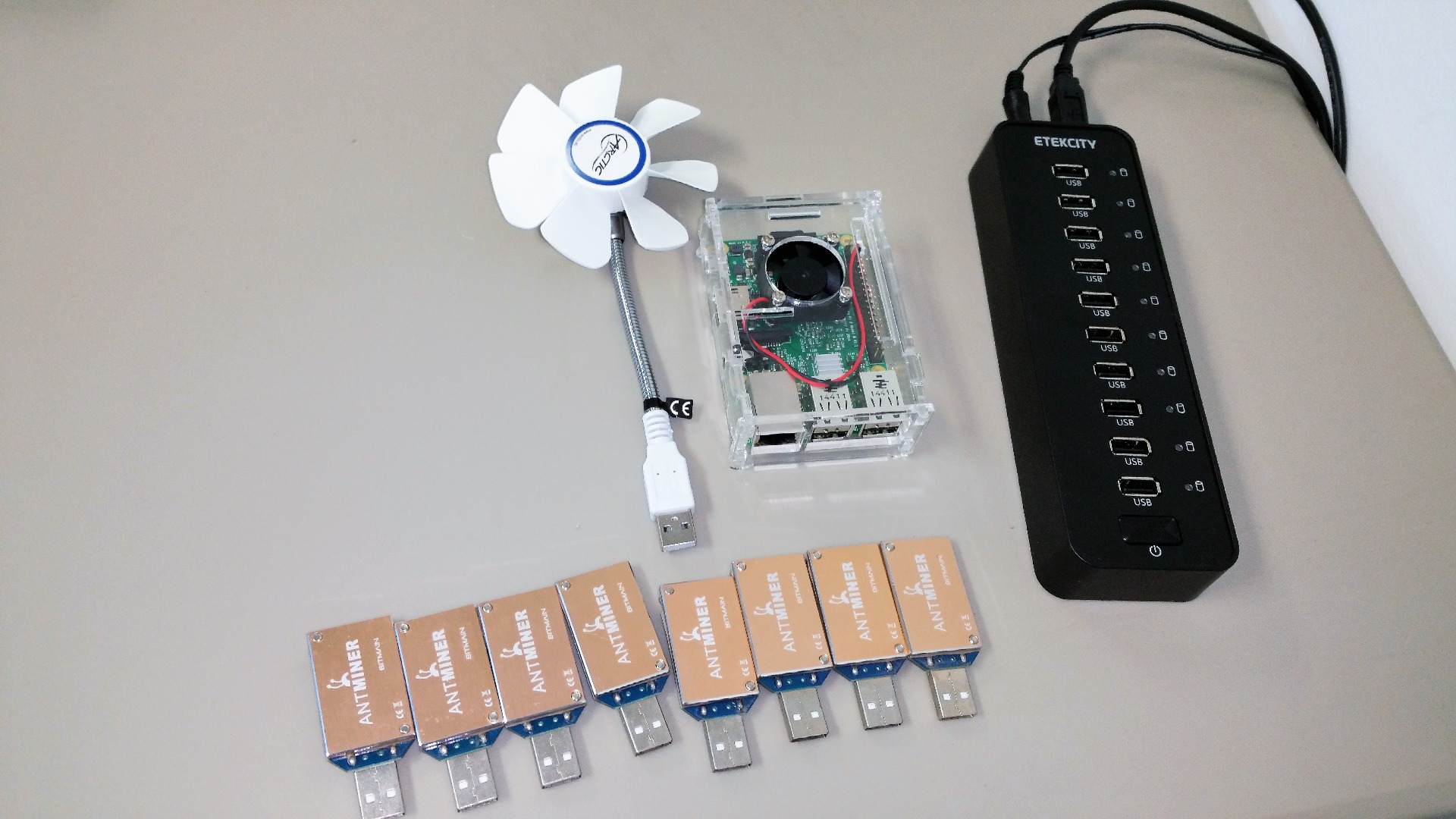 Bitcoin Mining on Raspberry Pi2