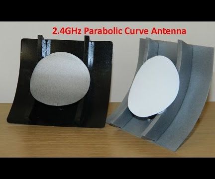 Parabolic Curve Antenna 2 4GHz