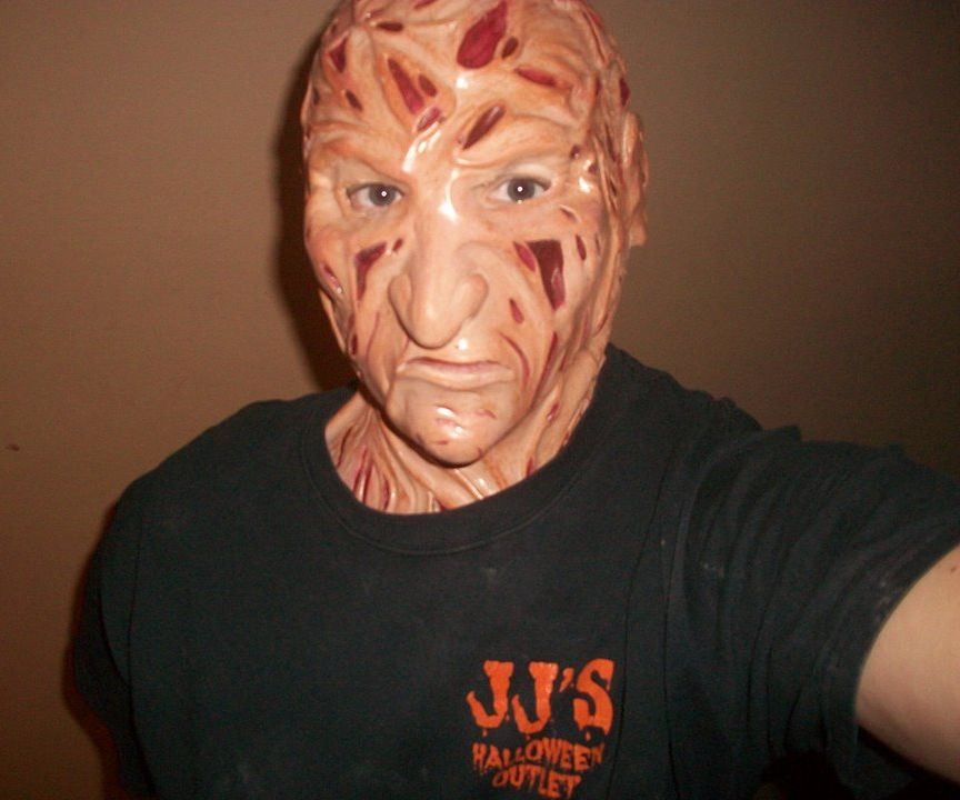 Handmade Freddy Krueger Latex Costume Mask