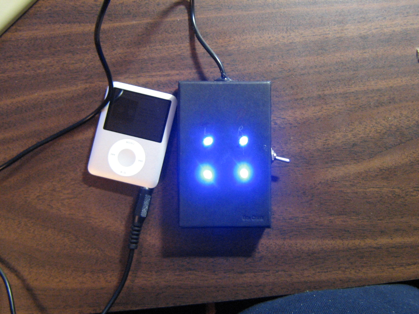 Blinking LEDs to Music