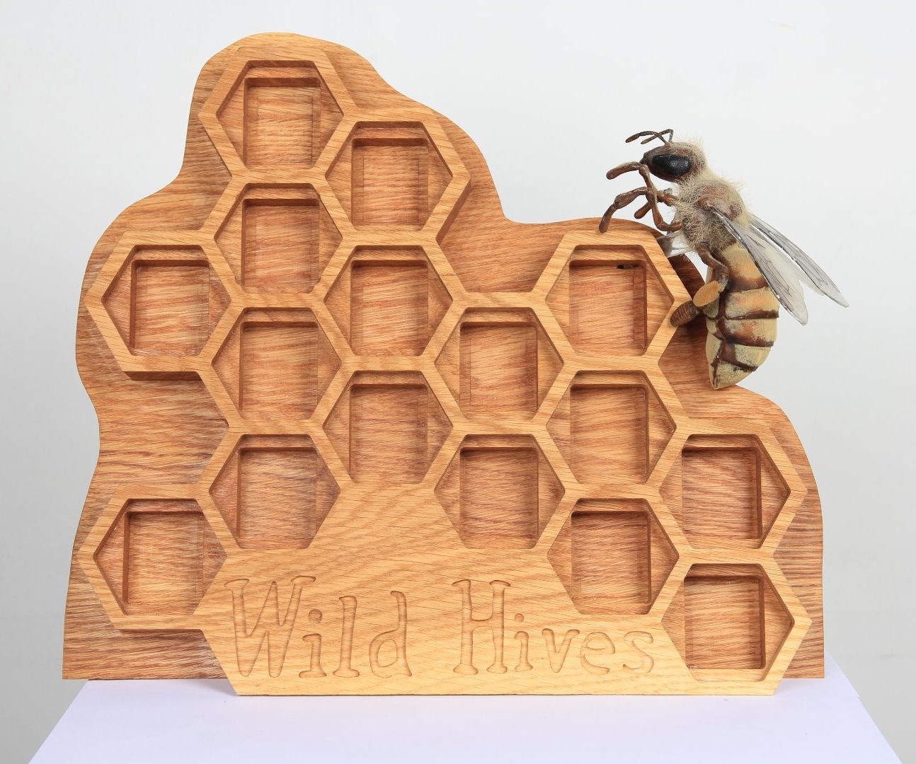 CNC Machining Project: Wild Hives Honey Display