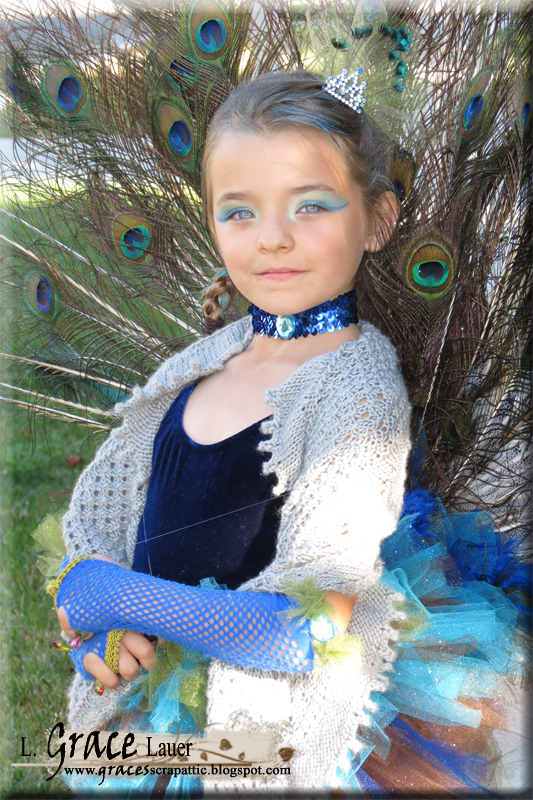 Peacock Princess Costume (fully Articulated Tail)