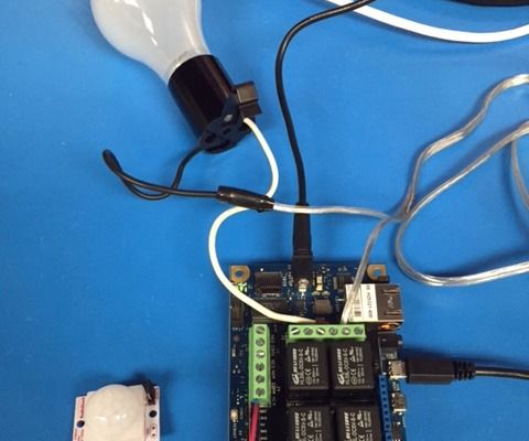 DIY Motion Activated Lights - Galileo