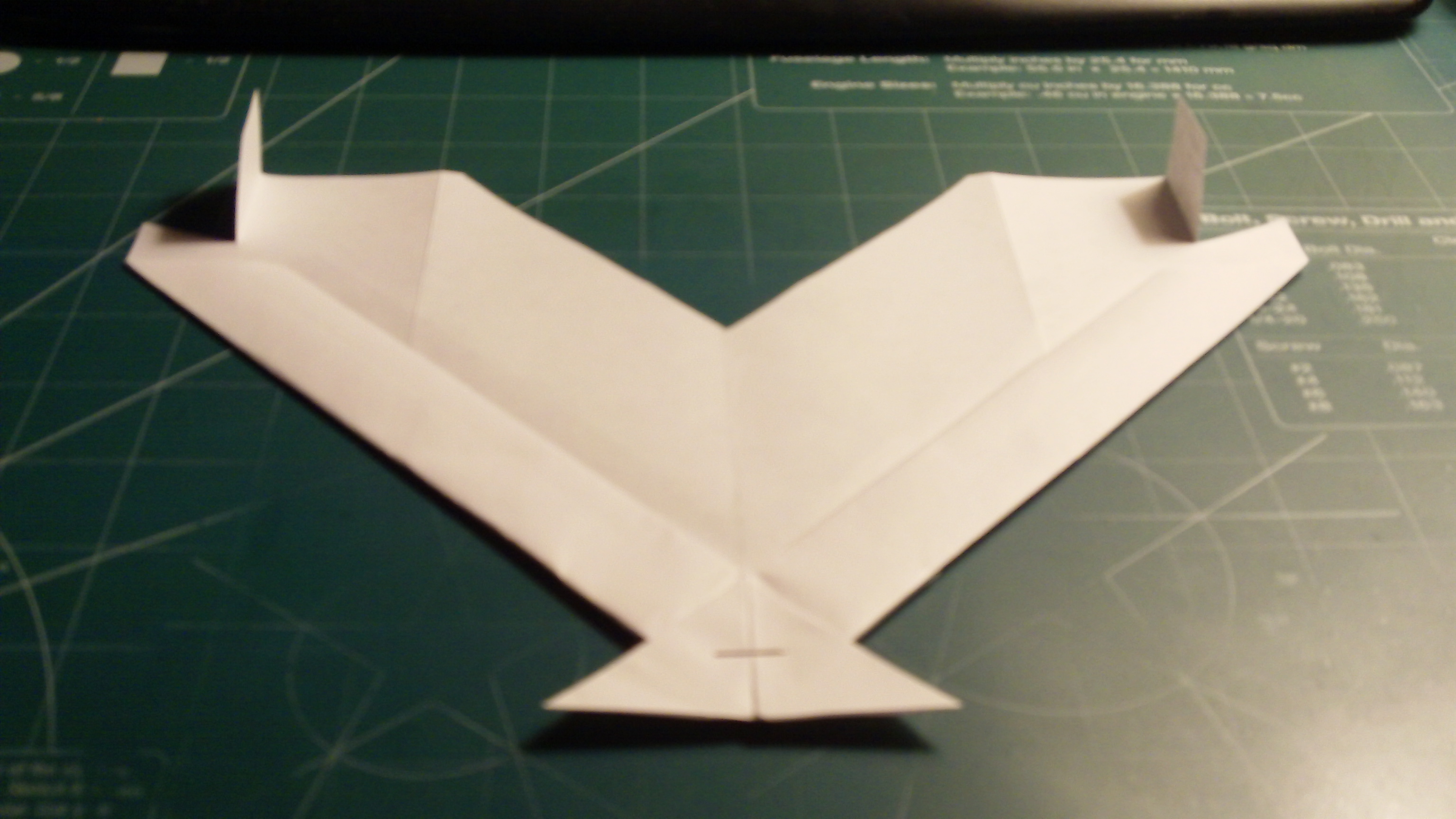 How to Make the Manta Paper Airplane