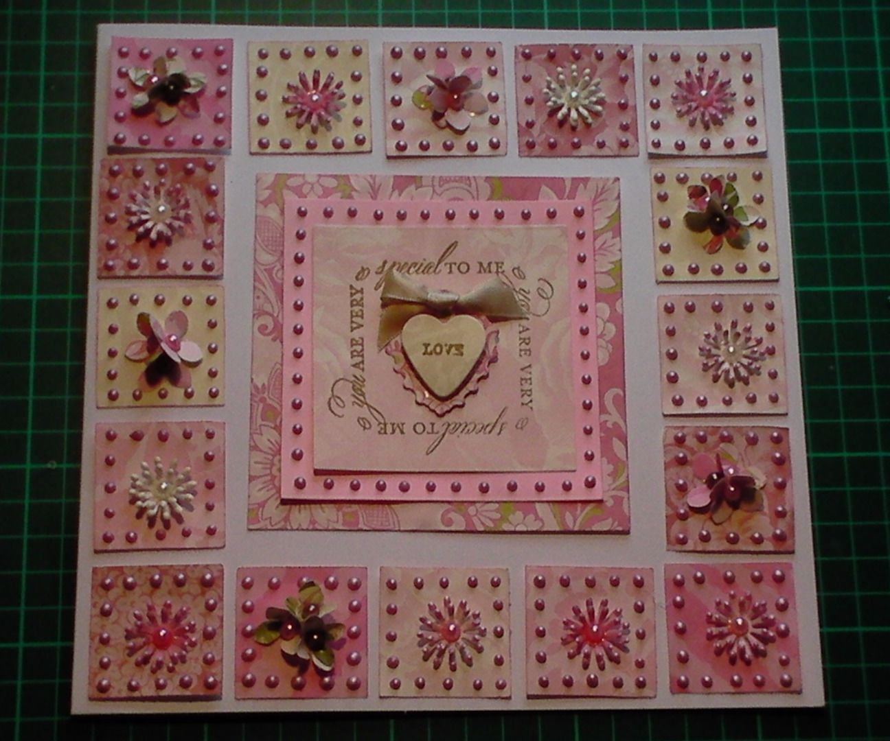 Make a Patchwork Scraps Floral Card Tutorial