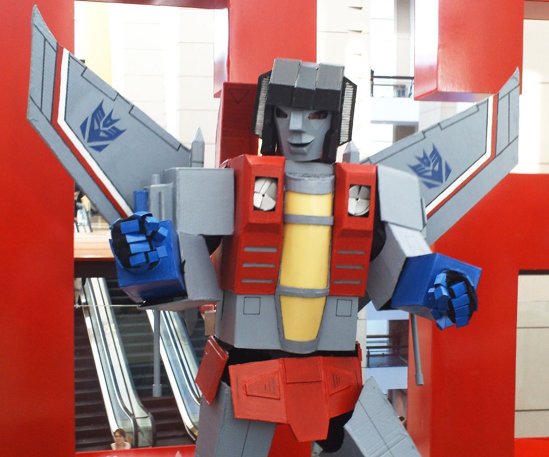 How to Build a Decepticons: "Starscream" Costume