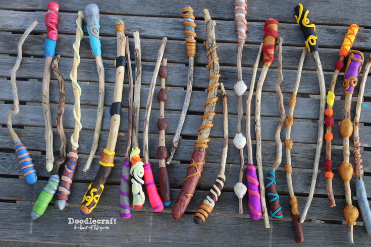 harry potter wizard witch magic wands diy polymer clay craft kids fun party prop costume accessory (16).JPG