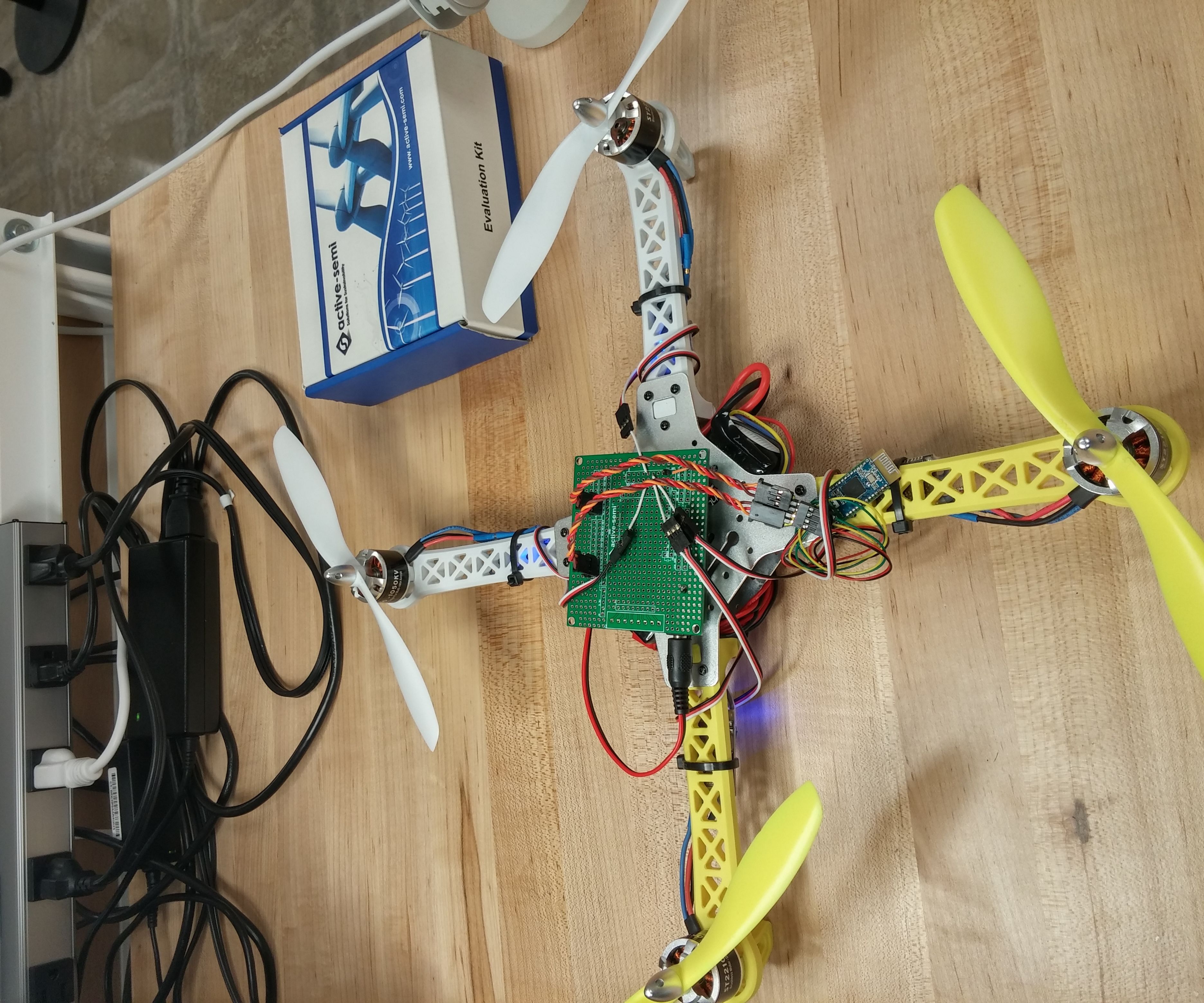 #ActiveSemi -- Hydra-X Build Competition: Quadcopter