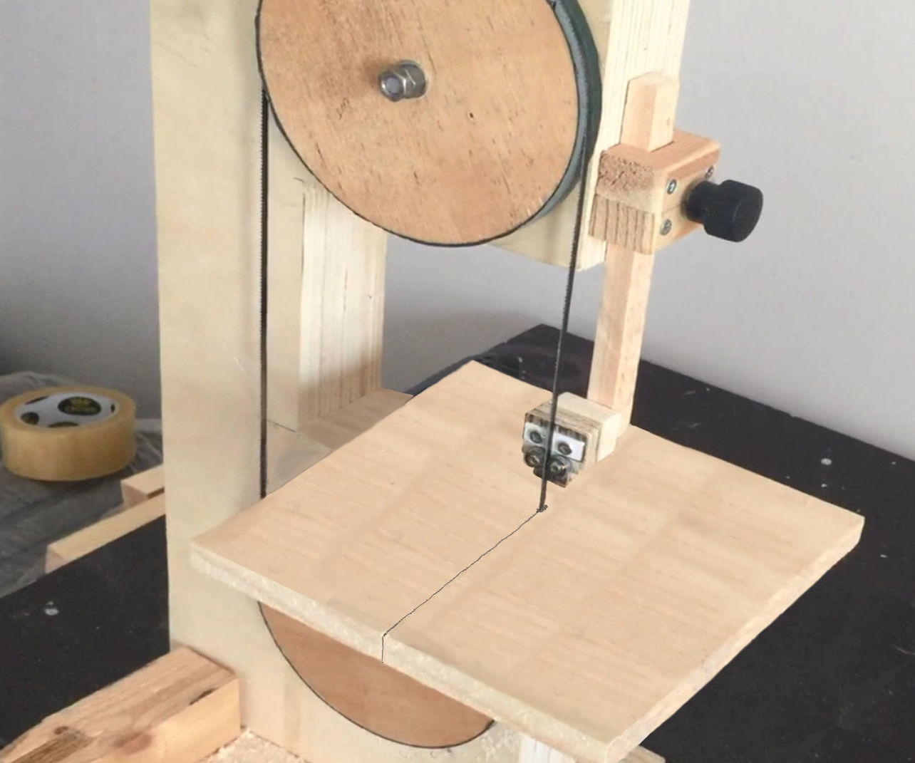 Homemade Mini Bandsaw