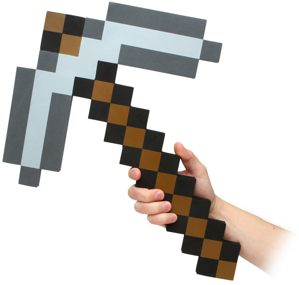 How to Make a Real Minecraft Pickaxe ($3)