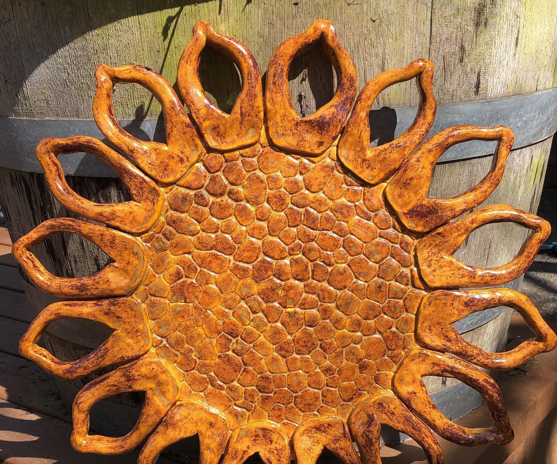 Ceramic Sunflower