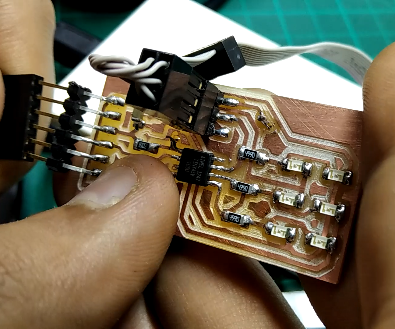 Interfacing LED Matrix With Processing