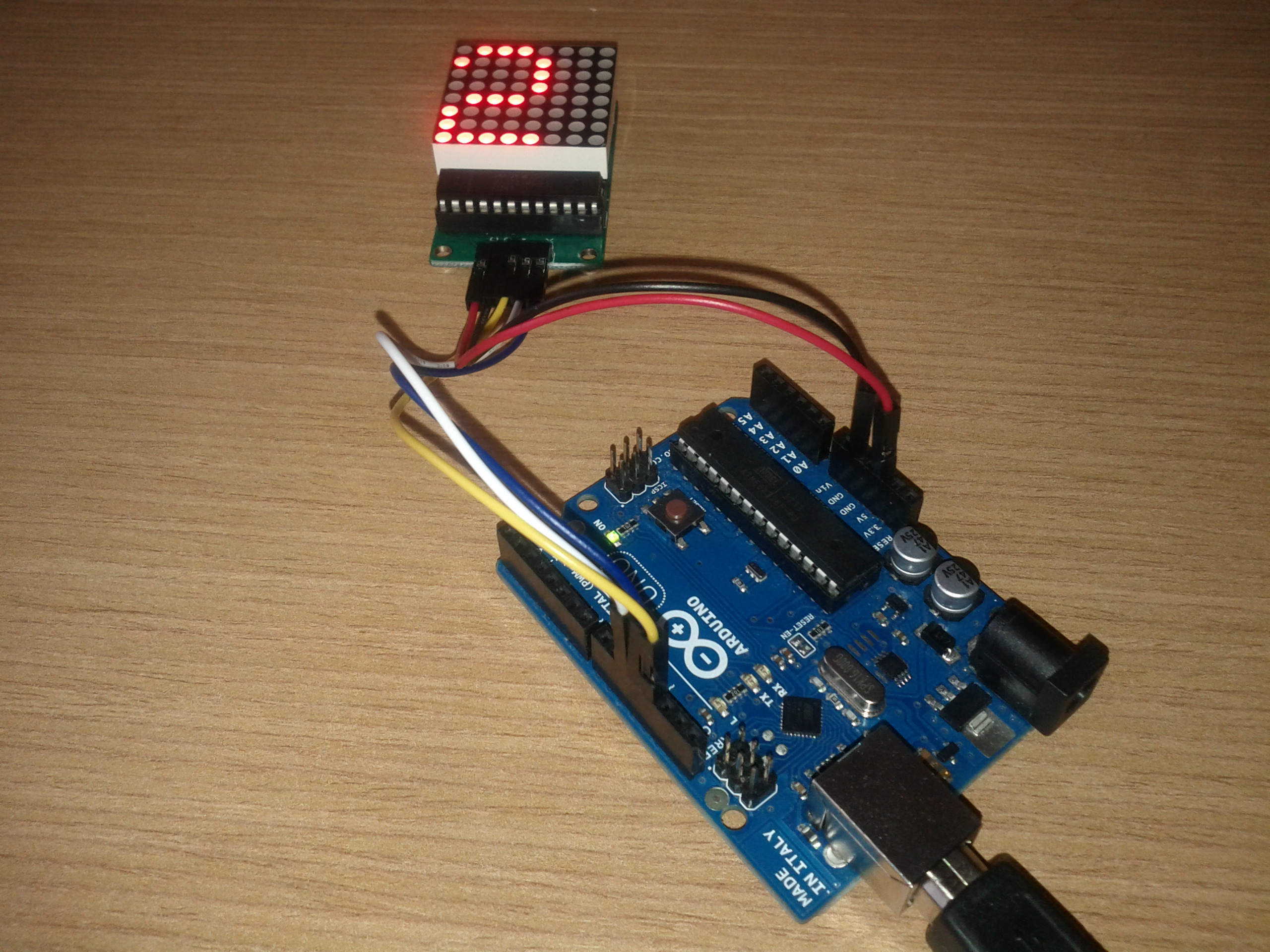 LED Matrix With Arduino