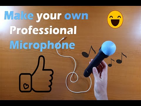 How to make Professional Recording Microphone From Broken Headphone at Home-DIY Life Hack (Tutorial)