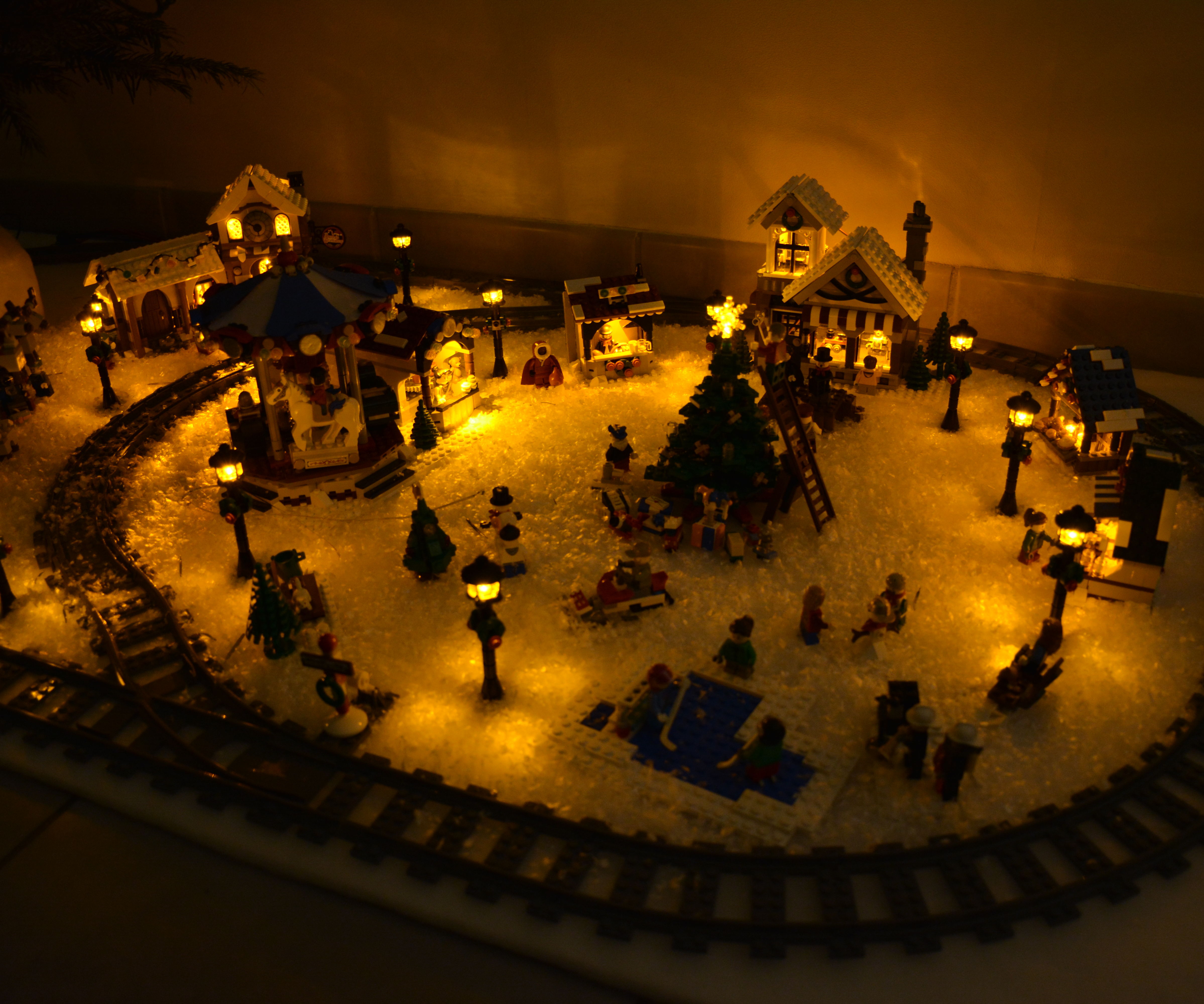LEGO Street Light & Winter village