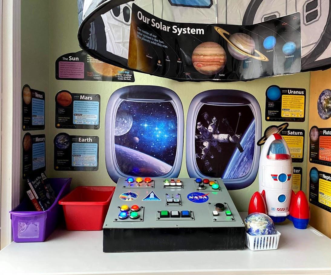 Nasa Control Panel for Kids