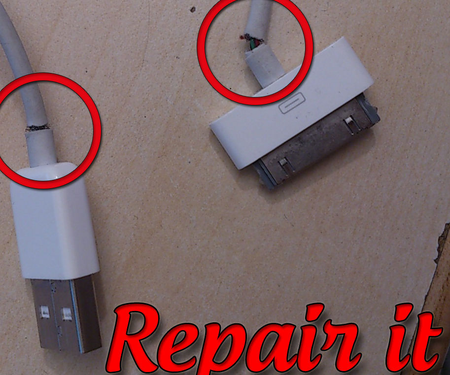 Repair old iTunes Cable