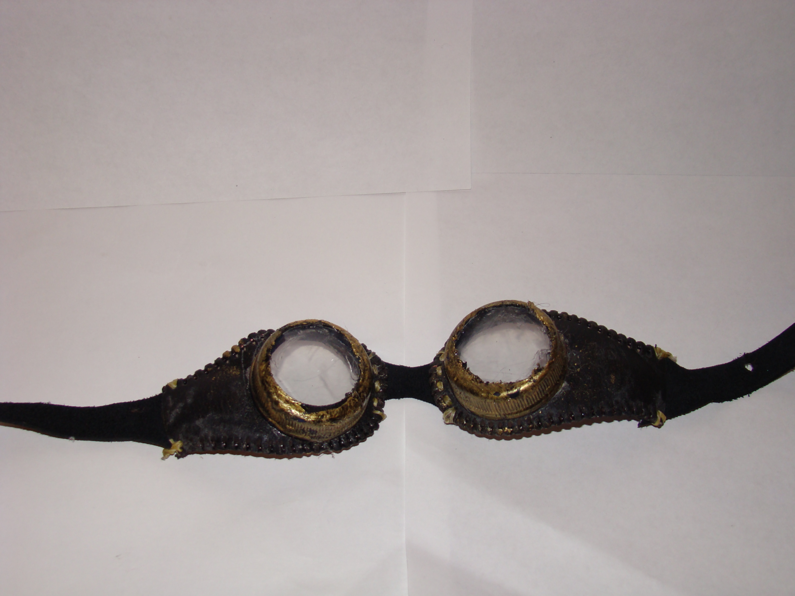 MY FIRST STEAMPUNK GOGGLES!