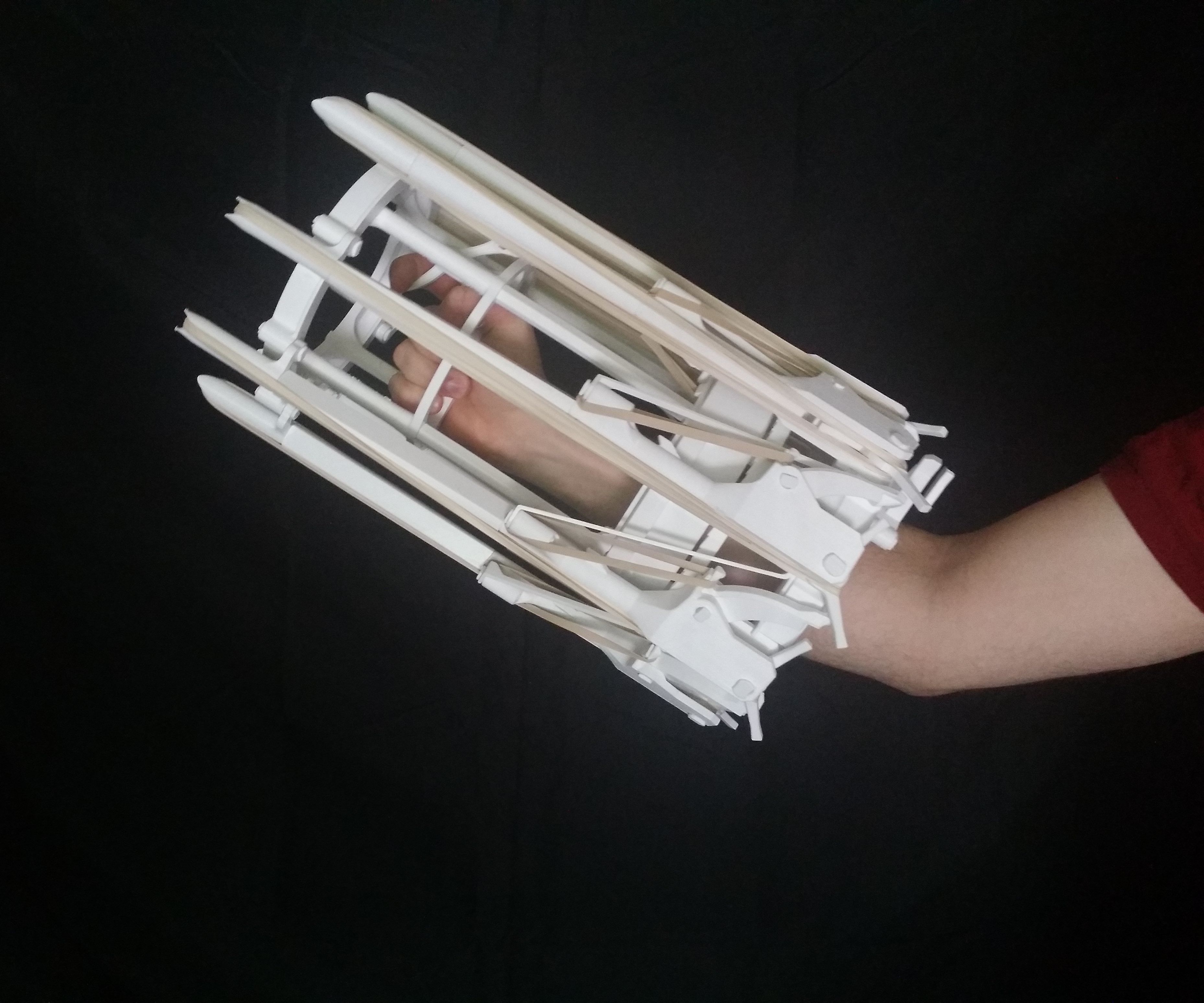 The Arcus - Fully 3D Printed Rubber Band Gatling Gun