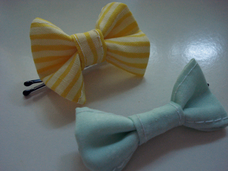 Bobby Pin Hair Bow