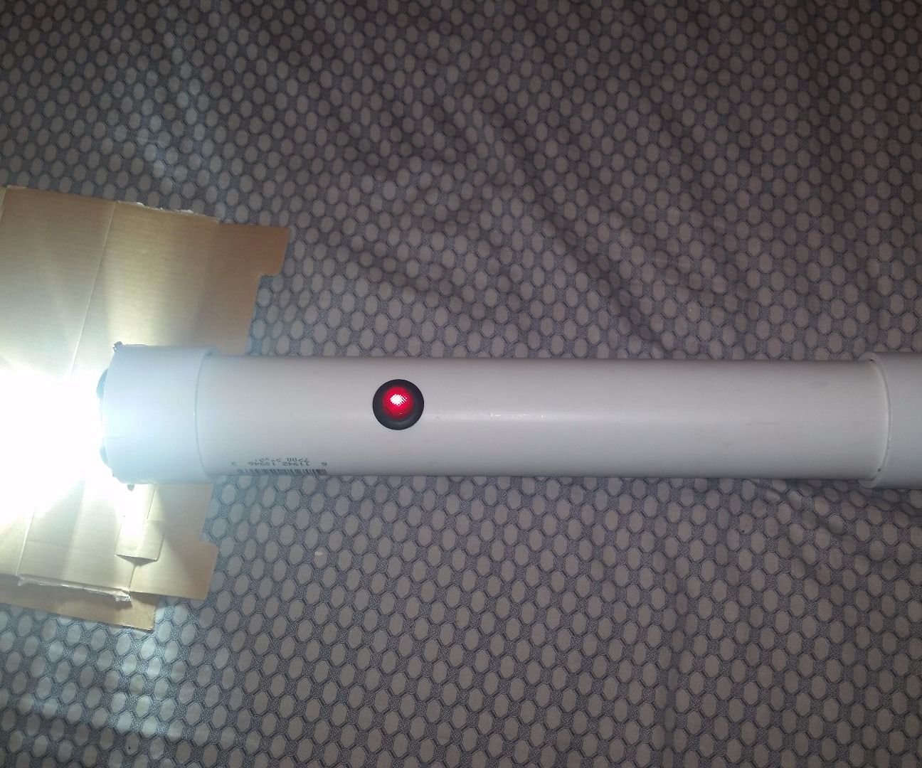 100W LED in PVC Flashlight