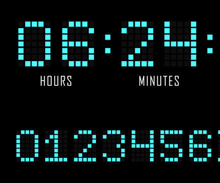 Digital Clock Using Crystal Oscillator & Flip Flops