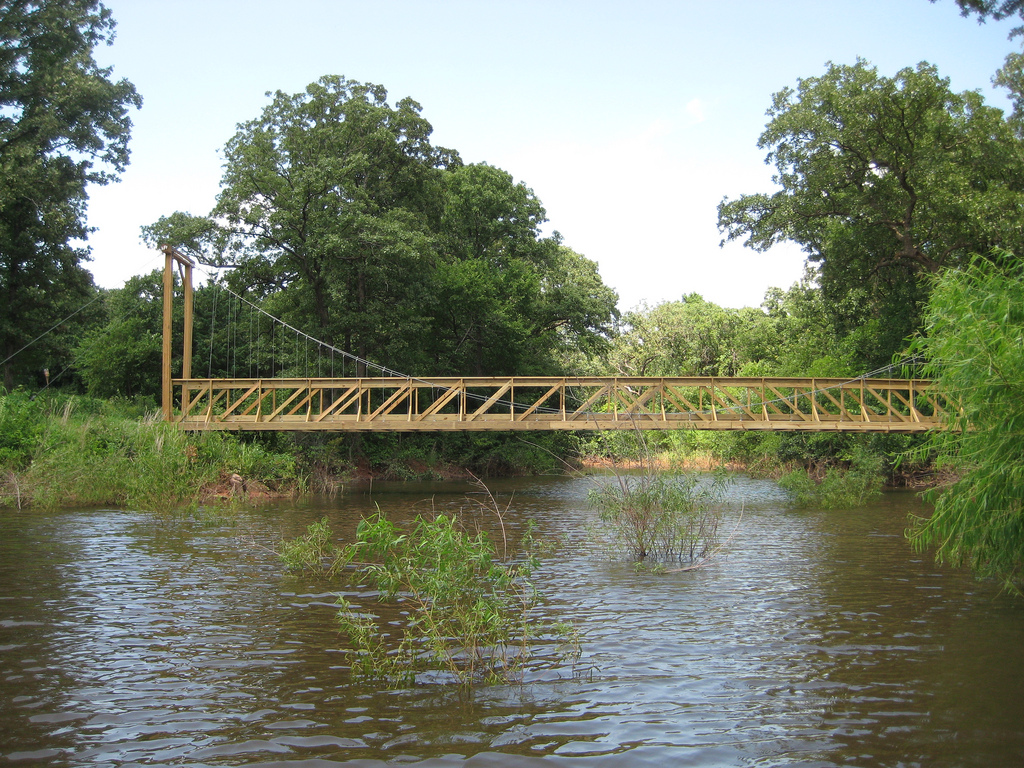 Oklahoma Suspension Bridge