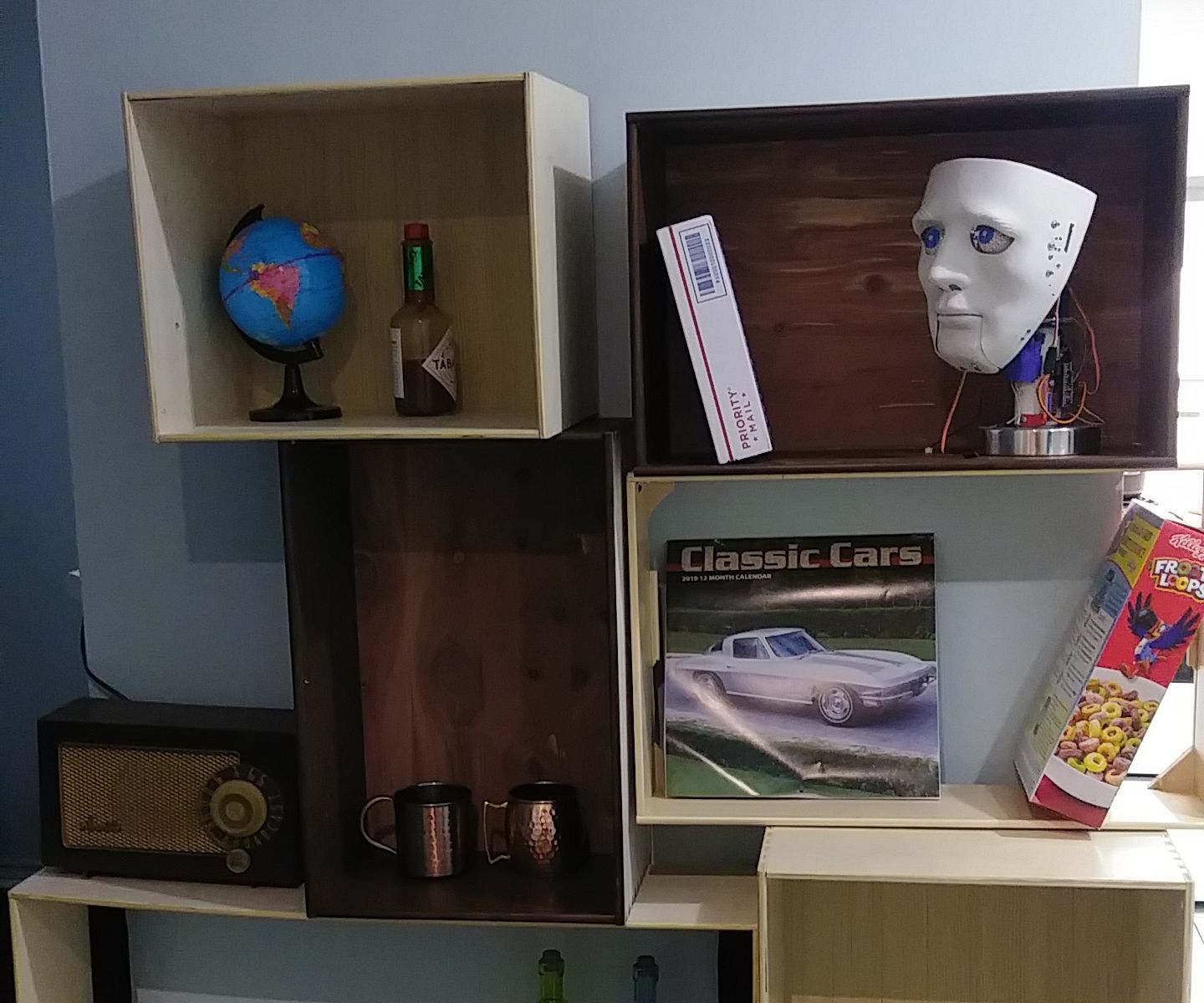 Modern Wall Unit From Recycle