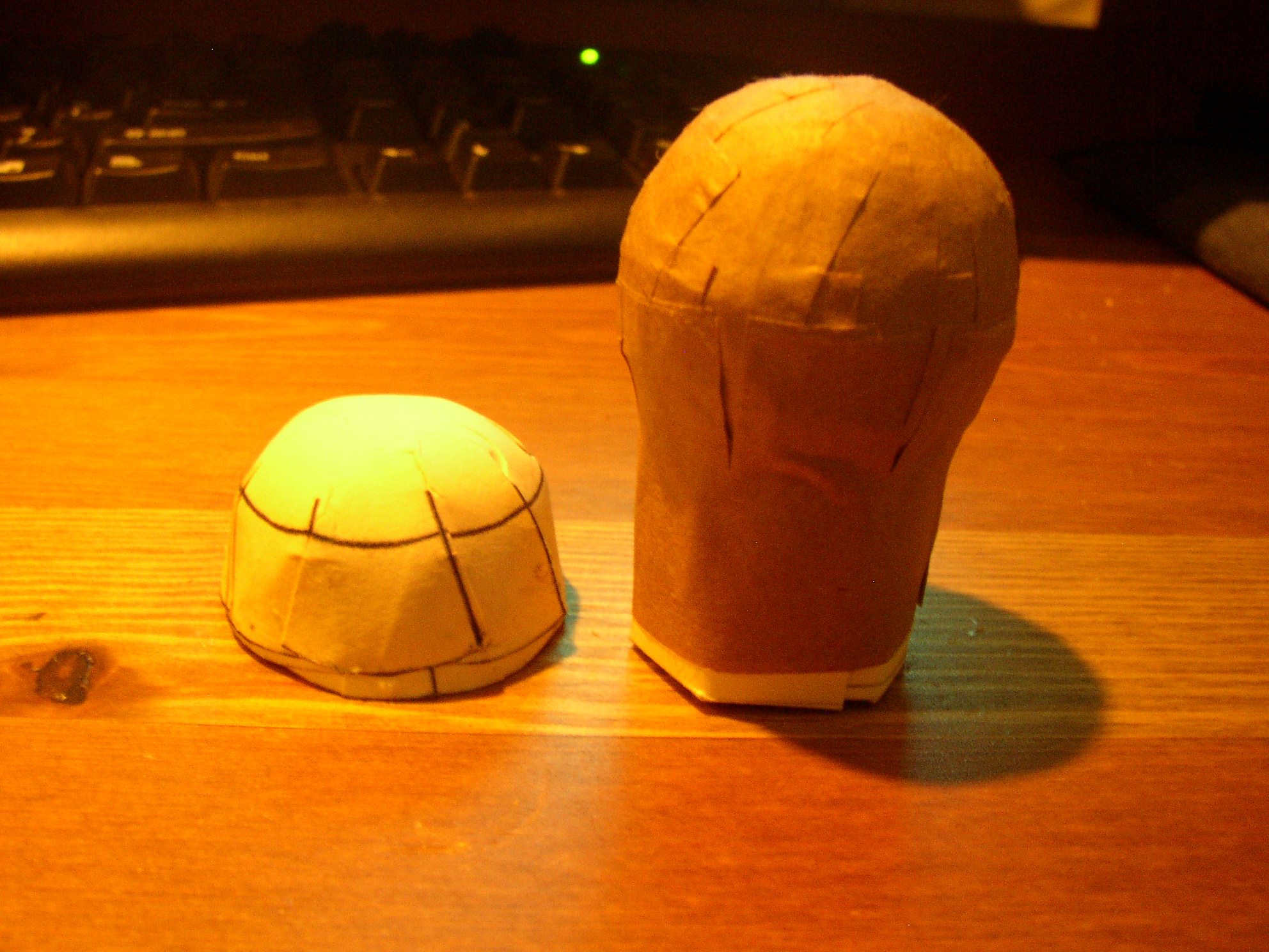 How to make Aerial-Shell Hemispheres