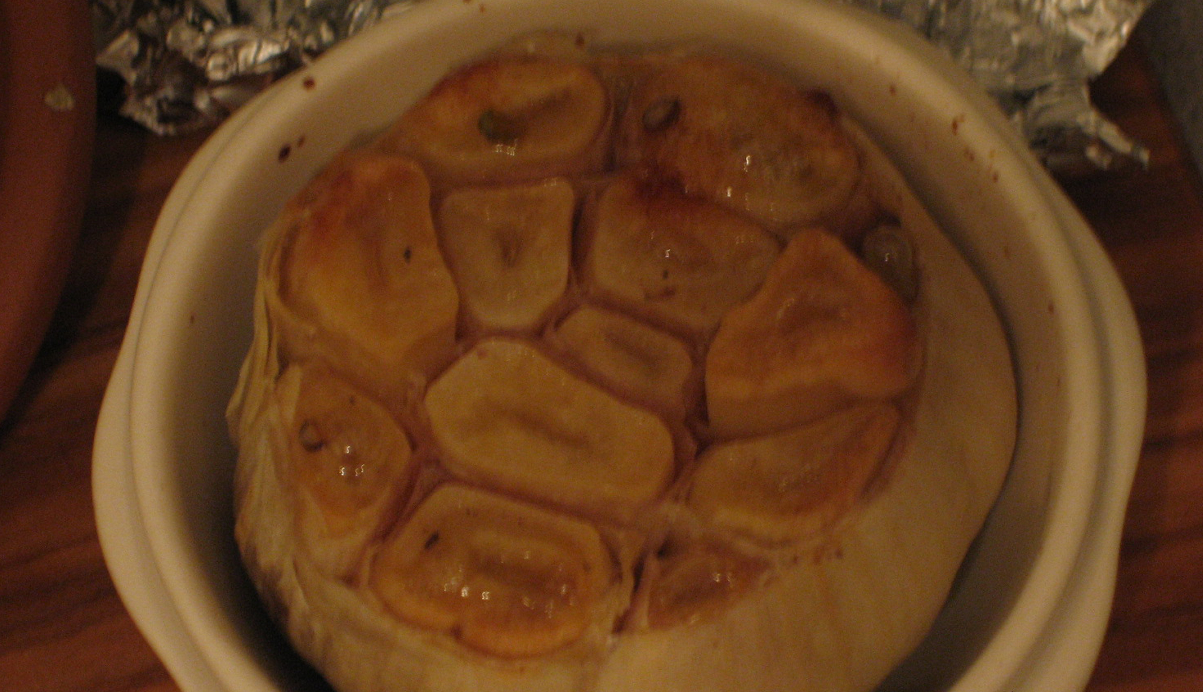Roasted garlic